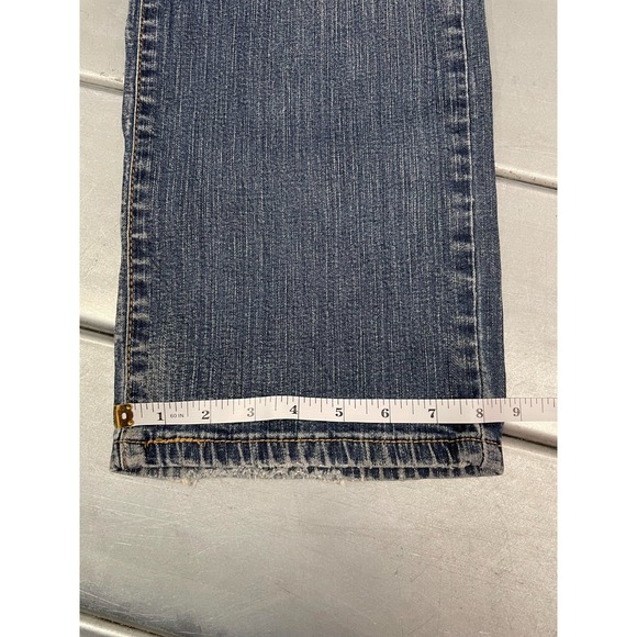 VTG Levis‎ 512 Jeans Slimming Straight Womens 14M 32X31 Blue Medium Wash Denim - Picture 9 of 14